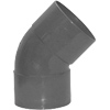 Bocht 125mm 45° mof/mof